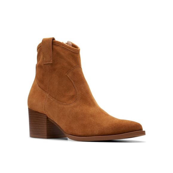 Clarks Womens Elder Rae Brown Boots (NWT) - Picture 6 of 6